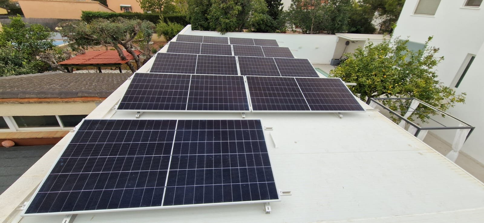 Sistema fotovoltaico de 5.5kWp instalado por Pistris Energy